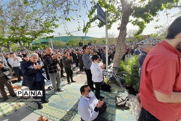مراسم باشکوه نماز عید فطر در بجنورد