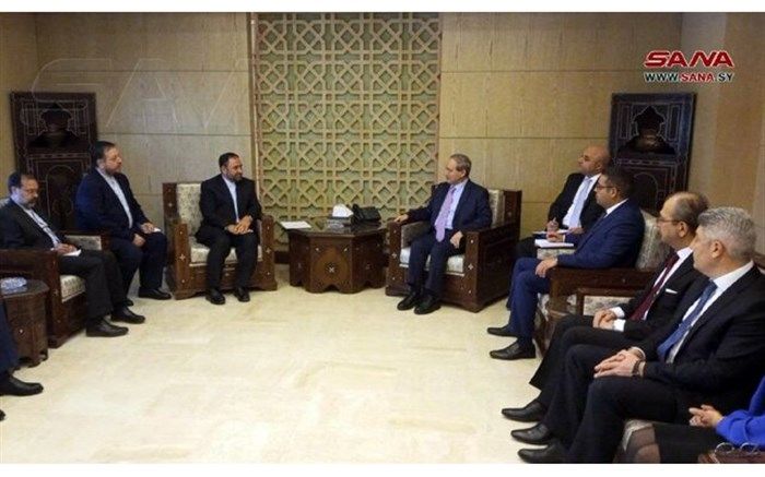 دیدار سفیر جدید ایران در سوریه با «فیصل المقداد»