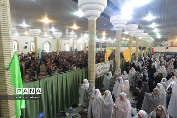 اقامه نماز عید سعید فطر در شهرستان جاجرم