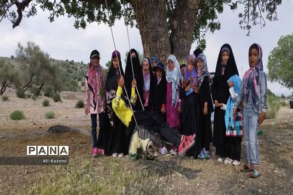 اردوی تفریحی ویژه قرآن پژوهان طرح «اسوه حسنه» در روستای بختیاری خاتم