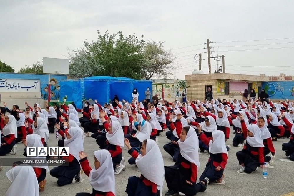 برنامه سه‌شنبه‌های مهدوی در دبستان دخترانه صحیفه نور فشافویه