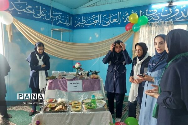 افتتاحیه طرح جابربن حیان درمدرسه ی شرافت شهرستان قرچک
