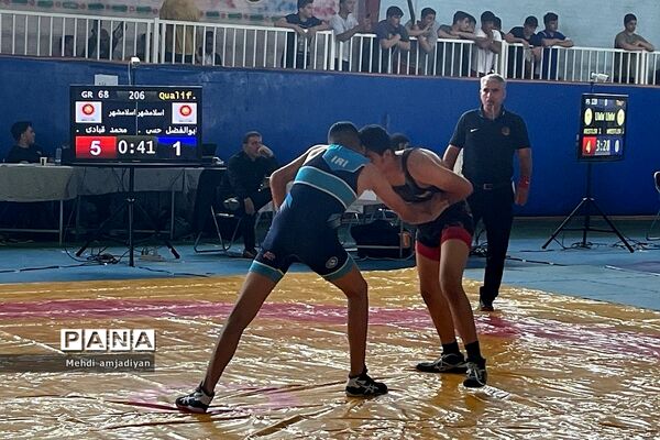 مسابقات کشتی فرنگی نونهالان شهرستان‌های استان تهران در بهارستان۲