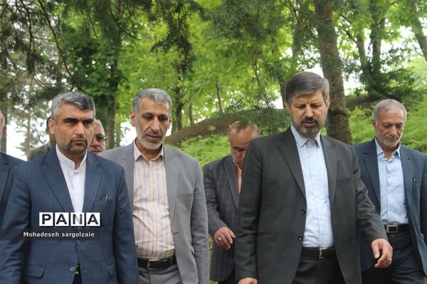 بازدید معاون پرورشی و فرهنگی وزارت آموزش و پرورش از اردوگاه دانش‌آموزی شهید حیدری سواد کوه