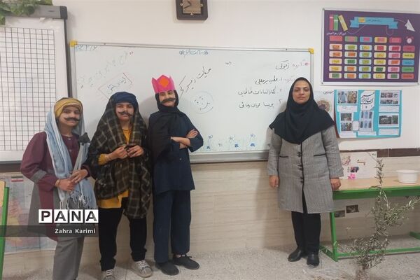 اختتامیه جشنواره جابر بن حیان دبستان شاهد نیک‌اندیشان ناحیه یک یزد