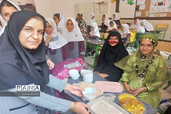 اختتامیه جشنواره جابر بن حیان دبستان شاهد نیک‌اندیشان ناحیه یک یزد