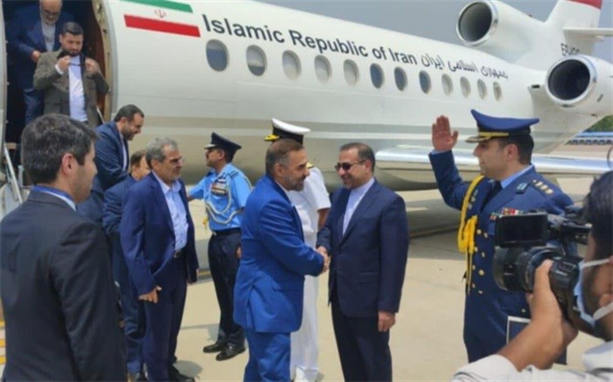 وزیر دفاع جمهوری اسلامی ایران وارد دهلی شد