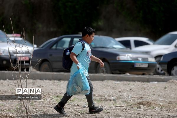 پویش مردمی بی زباله در حاشیه رودخانه جاجرود