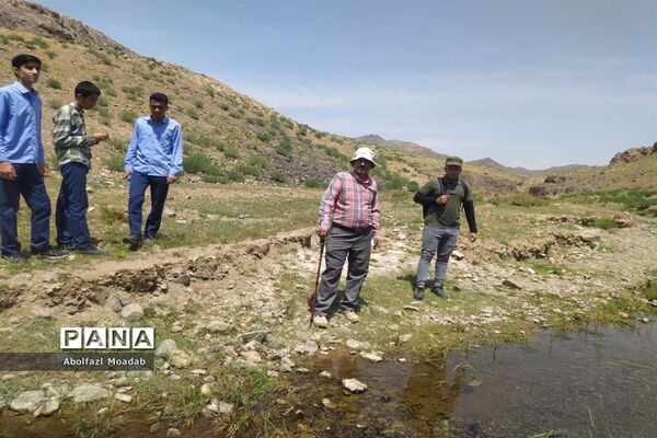 چهارمین اردوی راهیان علم و پیشرفت دانش‌آموزان دبیرستان نمونه آیت الله خامنه‌ای کاشمر