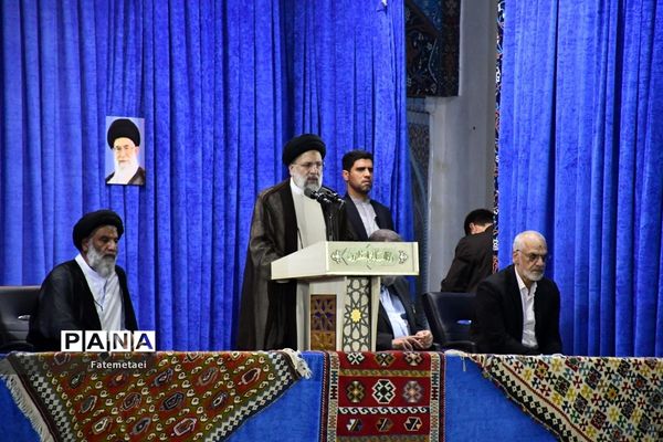 حضور پرشور مردم ولایتمدار استان خوزستان در دیدار با رئیس  جمهور