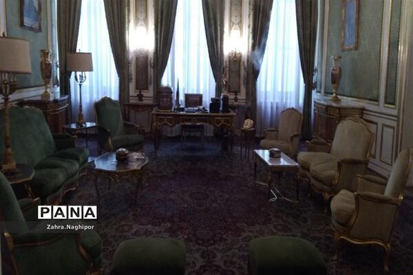 بازدید دانش‌آموزان پاکدشتی از کاخ سعدآباد