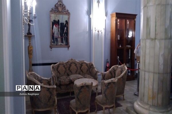 بازدید دانش‌آموزان پاکدشتی از کاخ سعدآباد