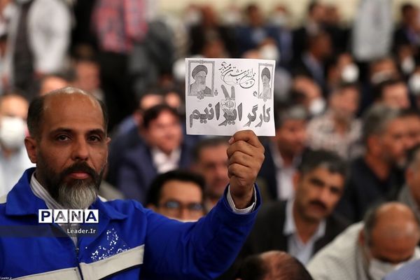 دیدار جمعی از کارگران سراسر کشور با مقام معظم رهبری