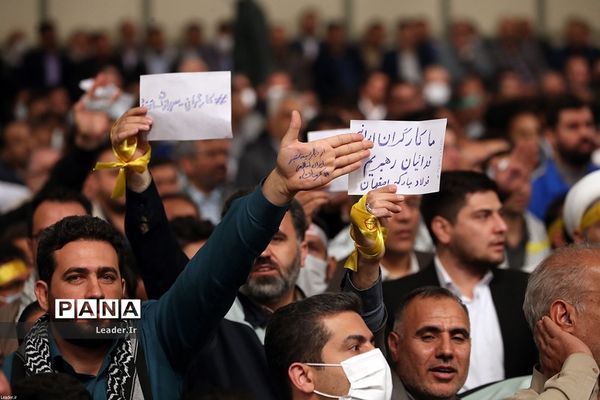 دیدار جمعی از کارگران سراسر کشور با مقام معظم رهبری