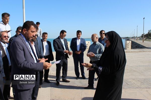 همایش پیاده‌روی و مسابقات ورزشی کارمندان در بوشهر