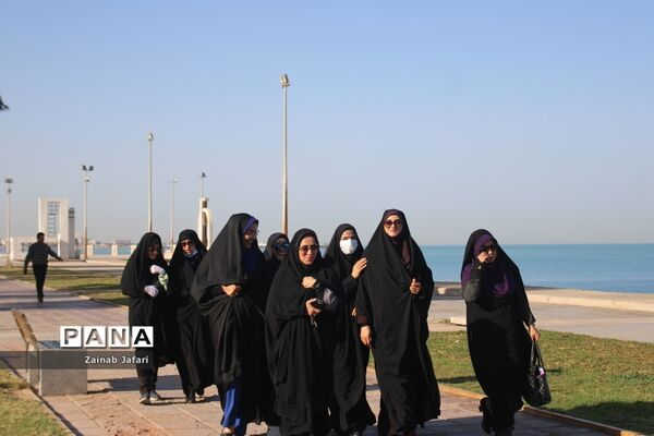همایش پیاده‌روی و مسابقات ورزشی کارمندان در بوشهر