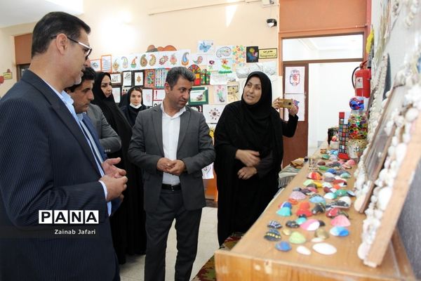 افتتاحیه نمایشگاه استانی درس فرهنگ و هنر در بوشهر