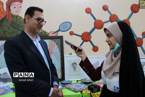 افتتاحیه نمایشگاه استانی درس فرهنگ و هنر در بوشهر