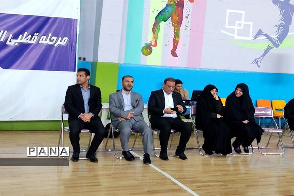 افتتاحیه مرحله قطبی المپیاد ورزشی مدارس سمپاد قطب ۵ کشوری درسالن ورزشی شهید مصطفی خمینی