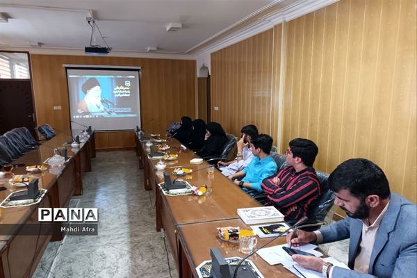 نشست هیات رئیسه مجلس دانش‌آموزی شهرستان بهبهان