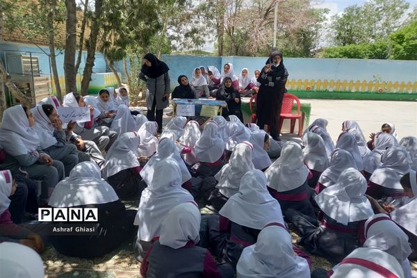 برنامه های هفته سلامت درمدرسه حضرت زینب(س) خاتم