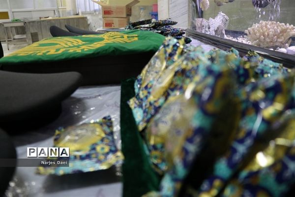 مراسم وداع اردوی زیارت اولی‌ها در مشهد مقدس