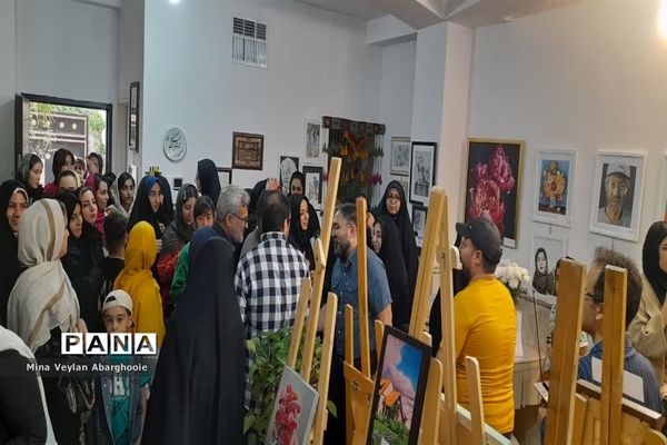 افتتاحیه نمایشگاه هنرجویان شهرستان پیشوا