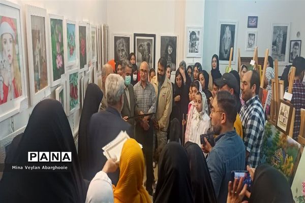 افتتاحیه نمایشگاه هنرجویان شهرستان پیشوا