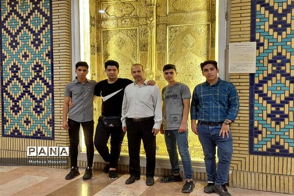 اردوی زیارت مشهد دبیرستان شاهد سید محمد آقا ناحیه یک یزد