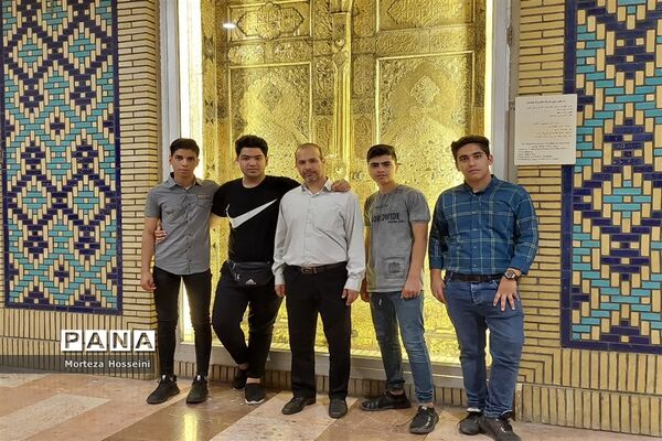اردوی زیارت مشهد دبیرستان شاهد سید محمد آقا ناحیه یک یزد