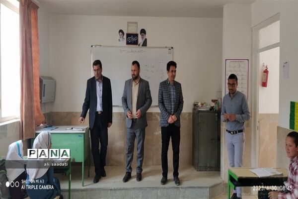 بازدید معاون آموزشی مدیریت آموزش و پرورش شهرستان کلات از مدارس روستاهای مرزی حوزه پساکوه