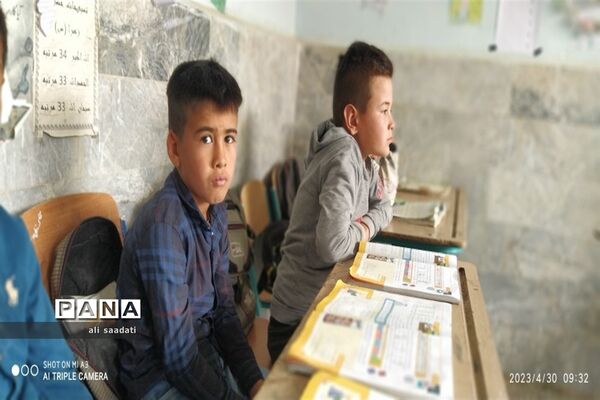 بازدید معاون آموزشی مدیریت آموزش و پرورش شهرستان کلات از مدارس روستاهای مرزی حوزه پساکوه