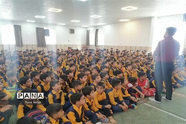 هفته سلامت در مدرسه شهید دهستانی شهرستان بافق