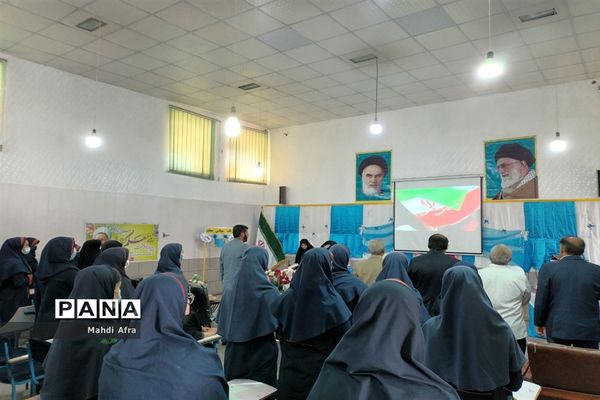 نواخته شدن زنگ سپاس معلم در مدارس شهرستان بهبهان