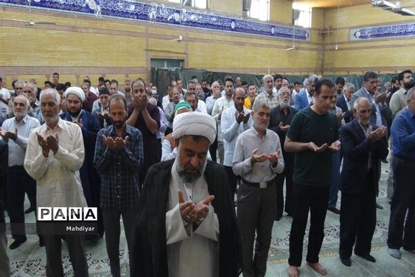 برگزاری نمازجمعه در شهر جوادآباد
