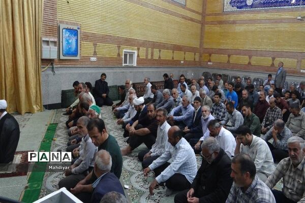 برگزاری نمازجمعه در شهر جوادآباد