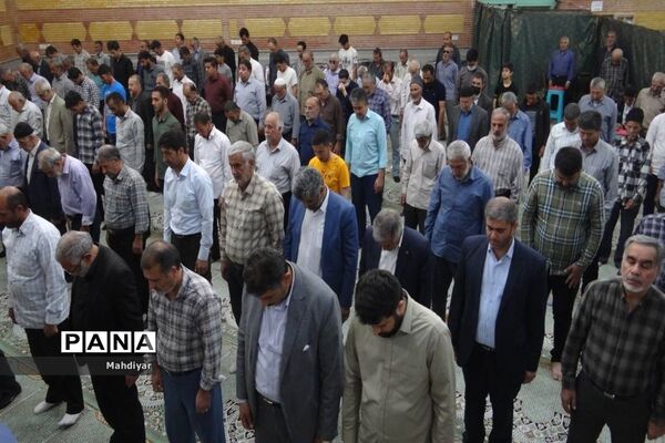برگزاری نمازجمعه در شهر جوادآباد