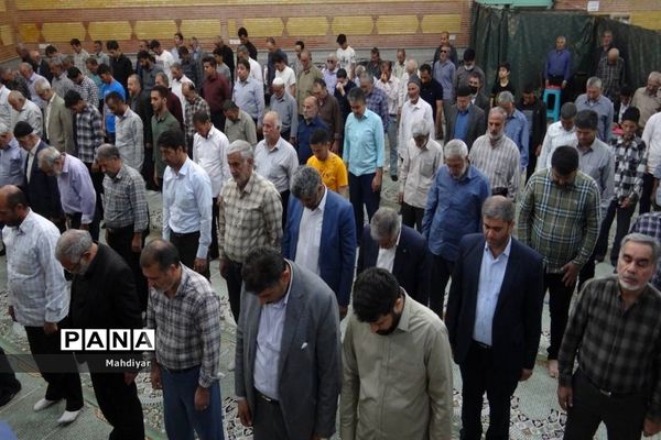 برگزاری نمازجمعه در شهر جوادآباد