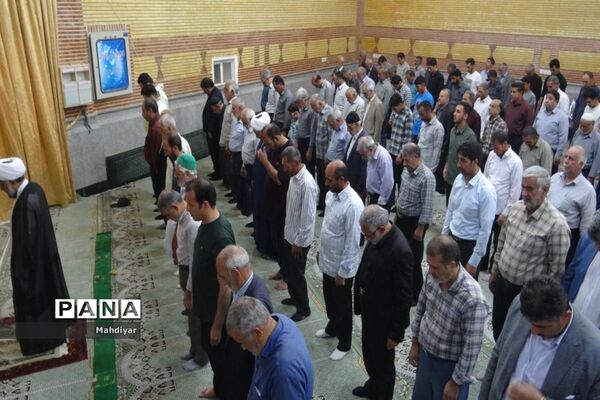 برگزاری نمازجمعه در شهر جوادآباد