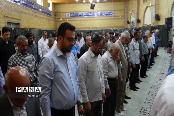 برگزاری نمازجمعه در شهر جوادآباد