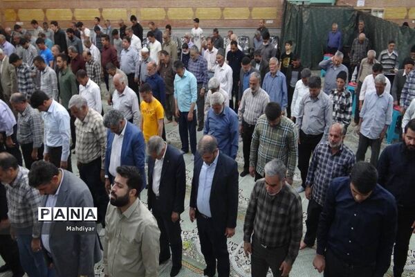 برگزاری نمازجمعه در شهر جوادآباد