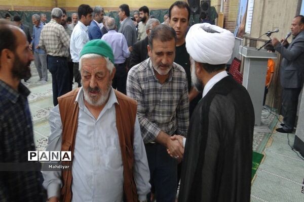 برگزاری نمازجمعه در شهر جوادآباد