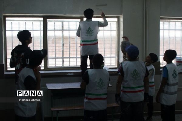 مشارکت گروه‌های جهادی سازمان دانش‌آموزی شهرستان‌های استان تهران در اجرای طرح شهید عجمیان