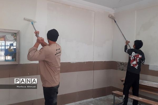 مشارکت گروه‌های جهادی سازمان دانش‌آموزی شهرستان‌های استان تهران در اجرای طرح شهید عجمیان