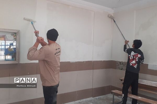 مشارکت گروه‌های جهادی سازمان دانش‌آموزی شهرستان‌های استان تهران در اجرای طرح شهید عجمیان