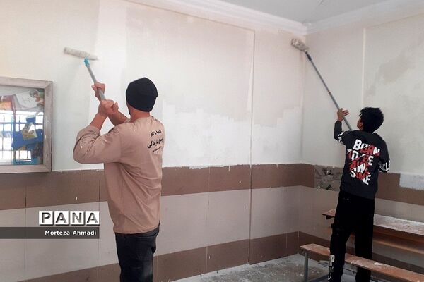 مشارکت گروه‌های جهادی سازمان دانش‌آموزی شهرستان‌های استان تهران در اجرای طرح شهید عجمیان