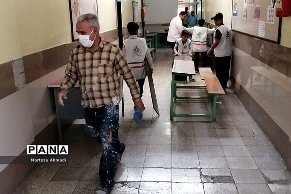 مشارکت گروه‌های جهادی سازمان دانش‌آموزی شهرستان‌های استان تهران در اجرای طرح شهید عجمیان