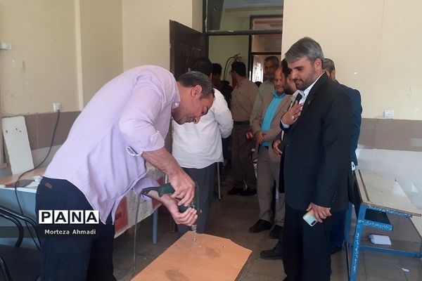 مشارکت گروه‌های جهادی سازمان دانش‌آموزی شهرستان‌های استان تهران در اجرای طرح شهید عجمیان