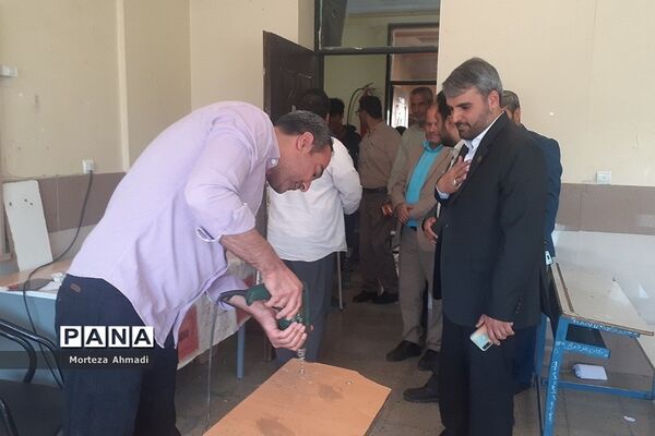 مشارکت گروه‌های جهادی سازمان دانش‌آموزی شهرستان‌های استان تهران در اجرای طرح شهید عجمیان