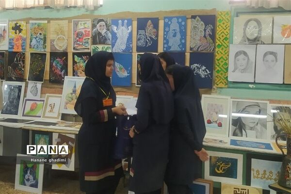 بازدید دانش‌آموزان دبیرستان ندای‌زهرا(س) از هنرستان فاطمیه قرچک